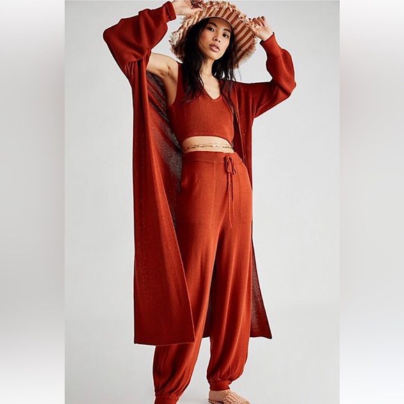 Free People Living In This Maxi Cardigan in Lilac. Size M. NWOT - Picture 4 of 8